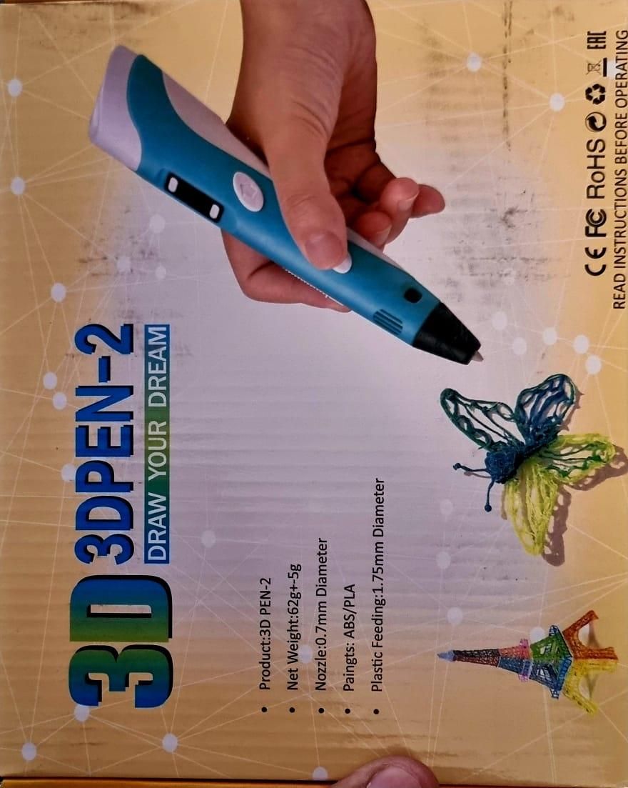 3D Printing Pen with LCD Display