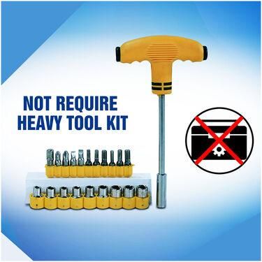 Fidato 21 Pcs Screwdriver Socket Tool Kit