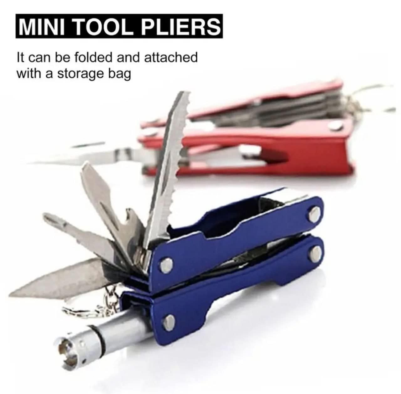 9 in 1 MultiFunctional Hand Piler Tool Keychain�